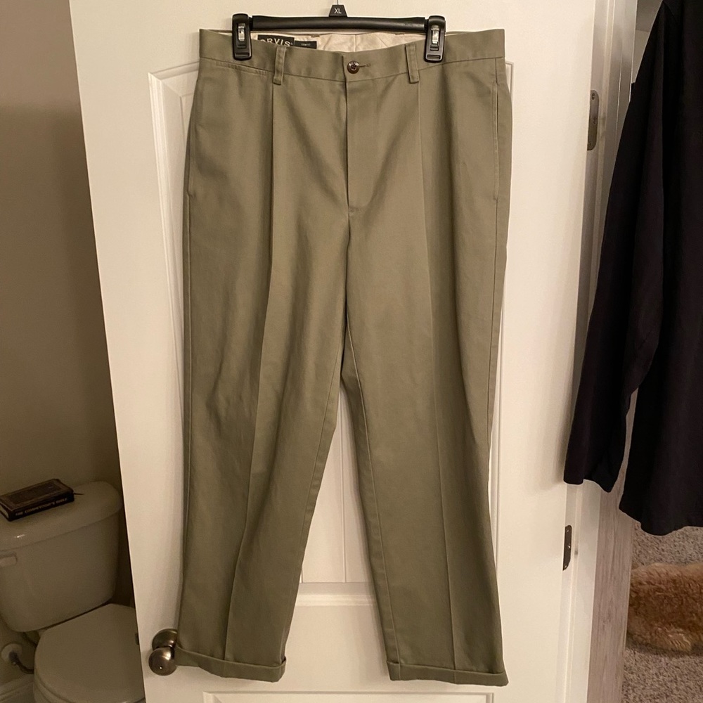 Orvis Size 34/32 Pants - Greenish/Gray color